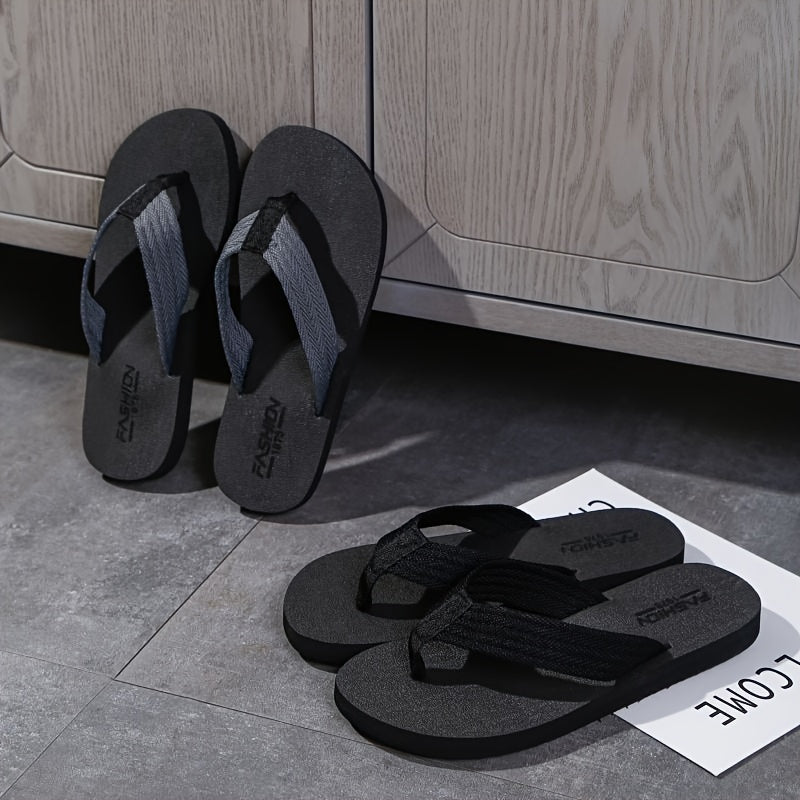 Orthopedische Zwarte Herenflipflops - Thomas