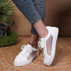 Orthopedic White Sneakers - Julia