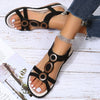 Orthopedische Elegante Donkergroene Sandalen - Sophie