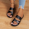 Orthopedische Comfortabele Zwarte Sandalen - Anna