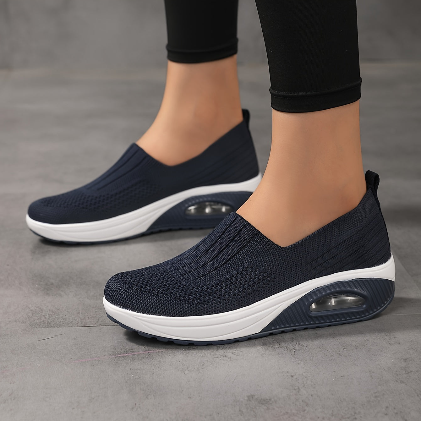 Orthopedische Luchtkussen Wandelschoenen Dames Blauw - Sophia