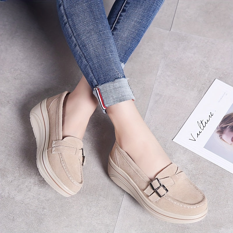 Orthopedische Khaki Loafers - Anna