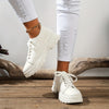 Orthopedische Zwart-Witte Sneakers - Eliza