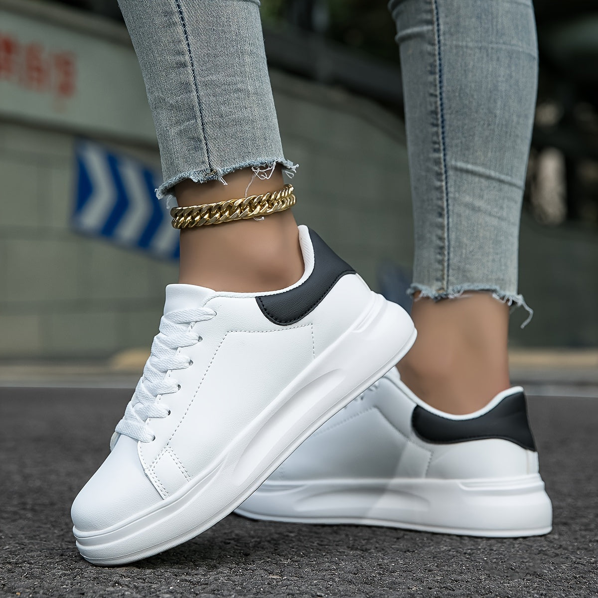 Orthopedische Witte Sneakers - Anne