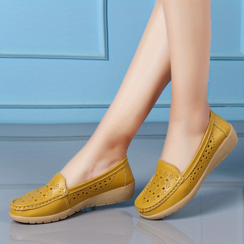 Orthopedische Witte Loafers - Sophie