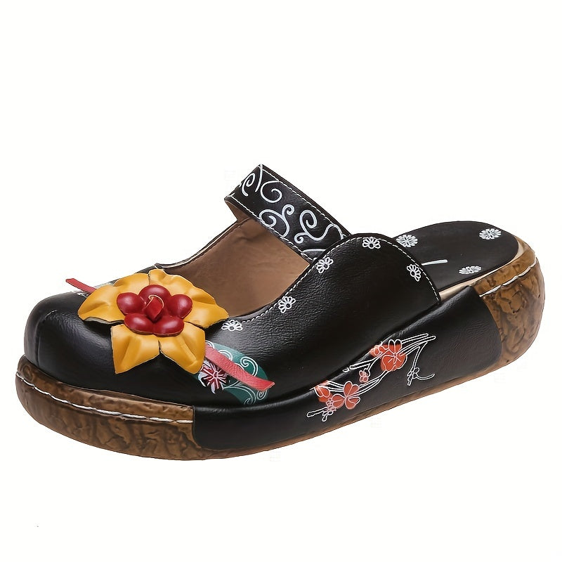 Orthopedische Zwarte Slippers - Anita