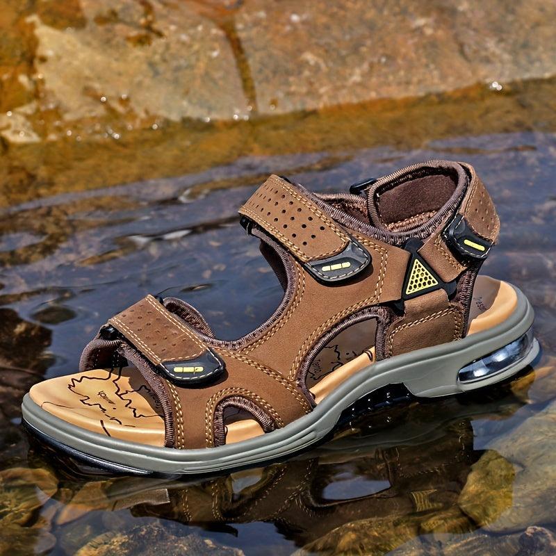 Orthopedische Zwarte Sport Sandalen - Erik