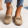 Orthopedische Khaki Loafers - Anna