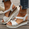 Orthopedische Zwarte Sandalen met Accenten - Bianca