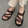 Orthopedische Zwarte Sandalen - Max