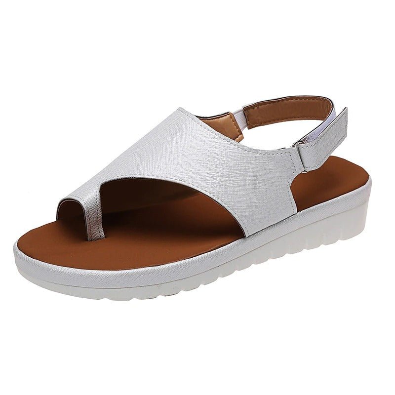 Lara - Orthopedische Corrigerende Koffiekleur Sandalen