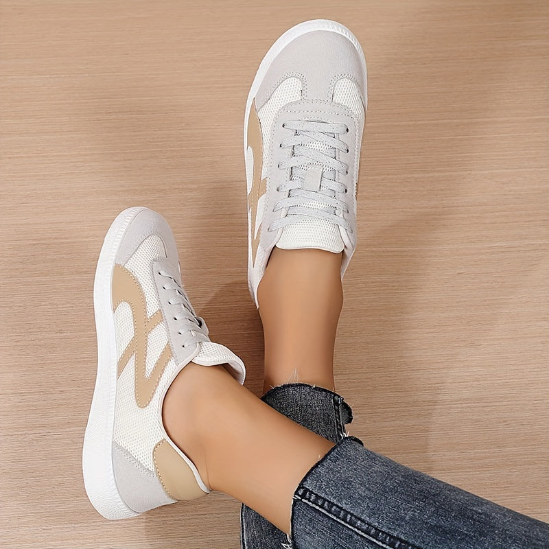 Orthopedische Beige Sneakers - Julia