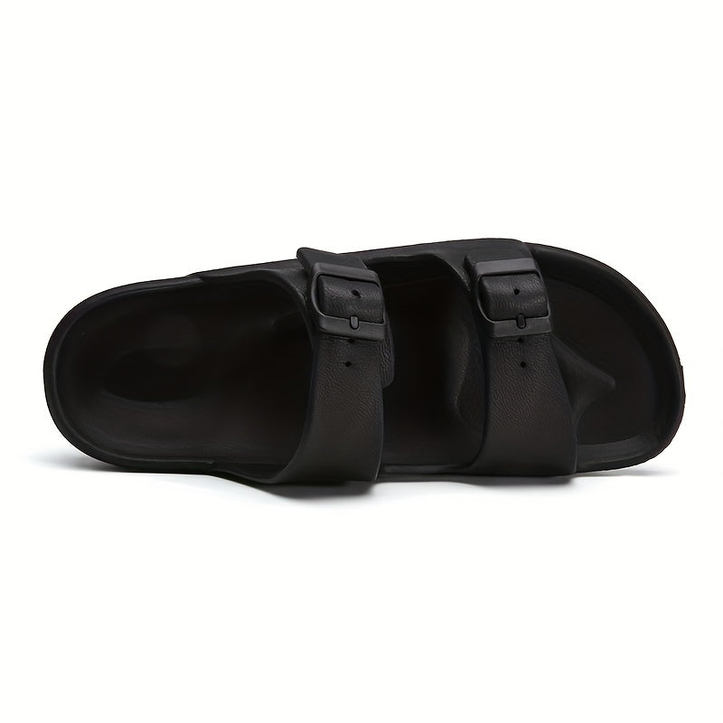 Orthopedische Zwarte Herensandalen - Max