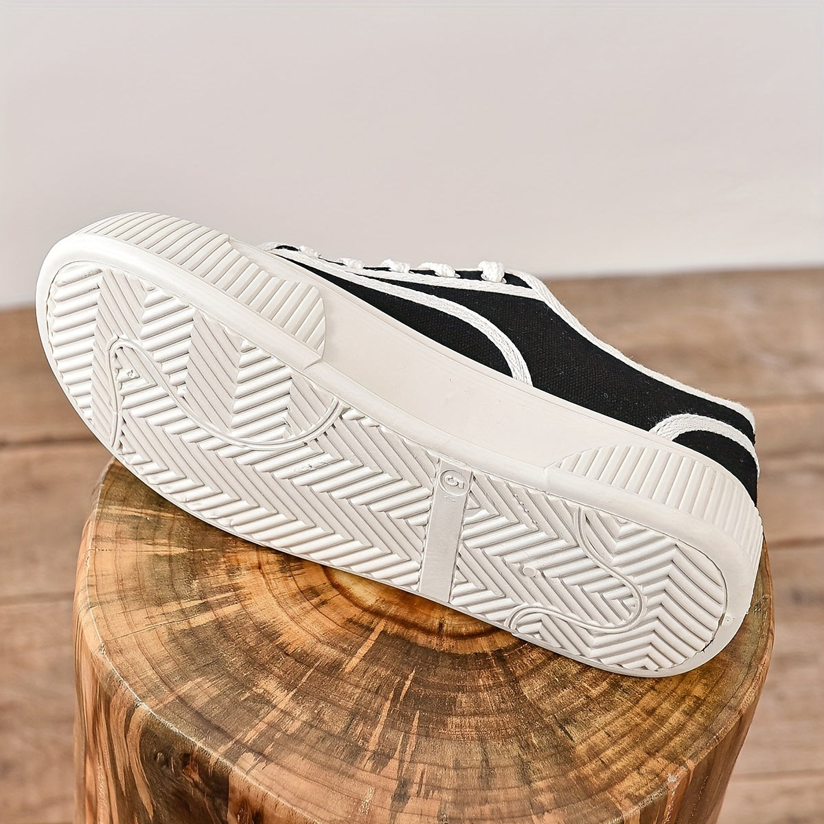 Orthopedische Zwart-Witte Sneakers - Julia