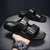 Orthopedische Zwarte Herensandalen - Max