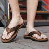 Orthopedische Zwarte Herenteenslippers - Vincent