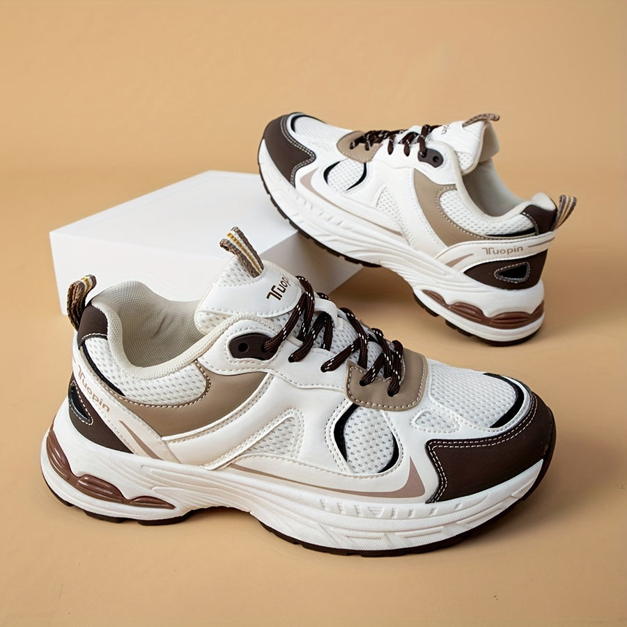 Orthopedische Bruine Sneakers - Sandra