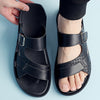 Orthopedische Bruine Slipper - Lucas