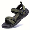 Orthopedische Legergroene sandalen - Max