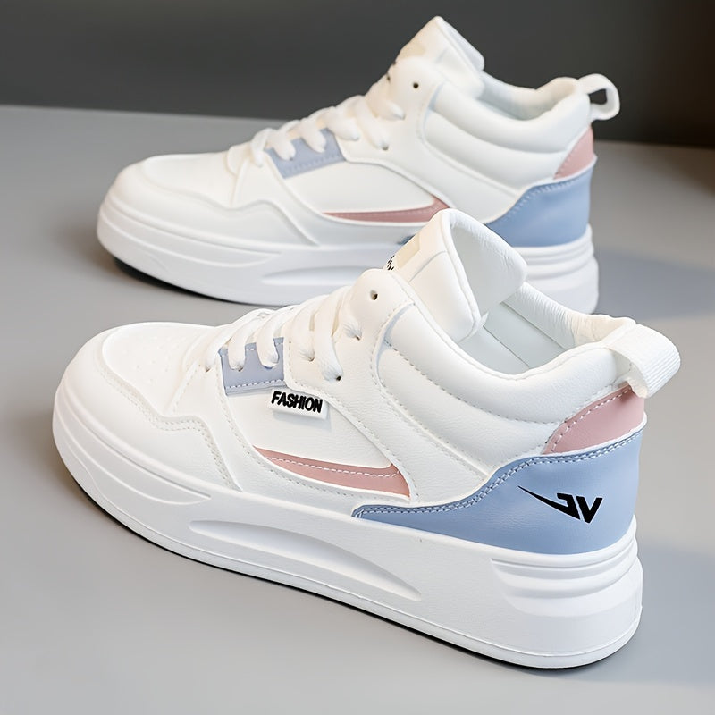 Orthopedische Sneakers Wit met Pasteltinten - Eva