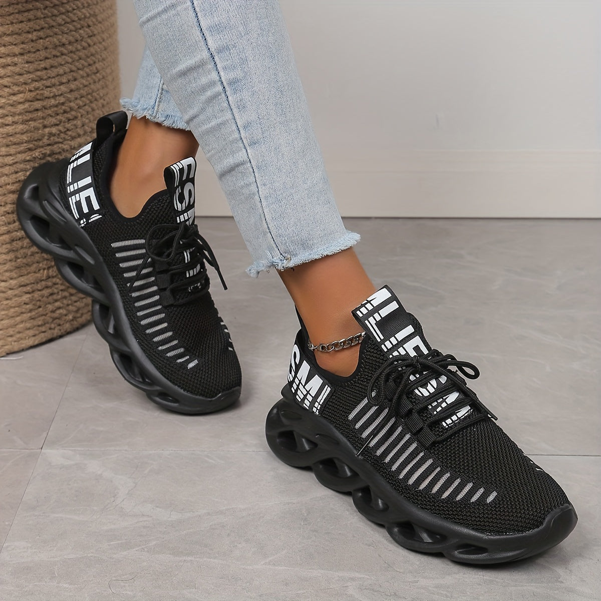 Orthopedische Lichtbruine Sneakers - Nina