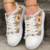 Orthopedische Sneakers met Zonnebloemmotief - Anna