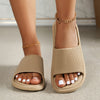 Orthopedische Khaki Comfort Slippers - Sara