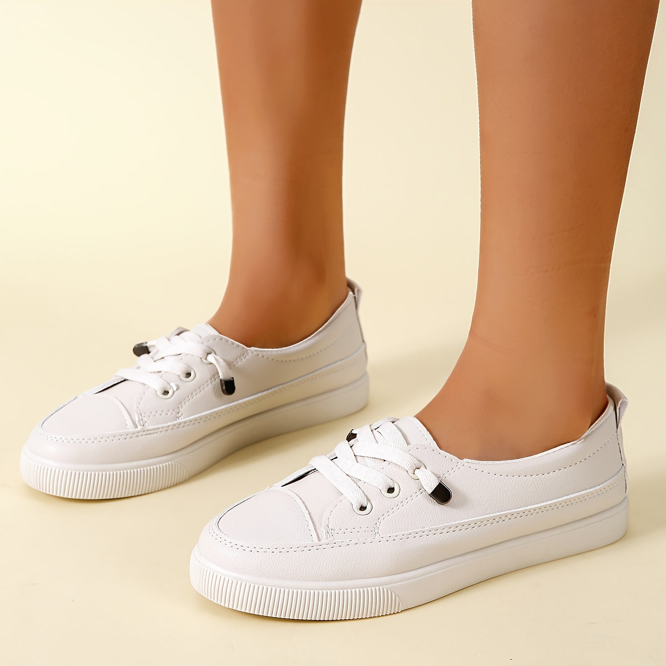 Orthopedische Witte Sneakers - Eva