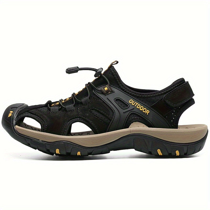 Orthopedische Zwarte Outdoor Sandalen - Max