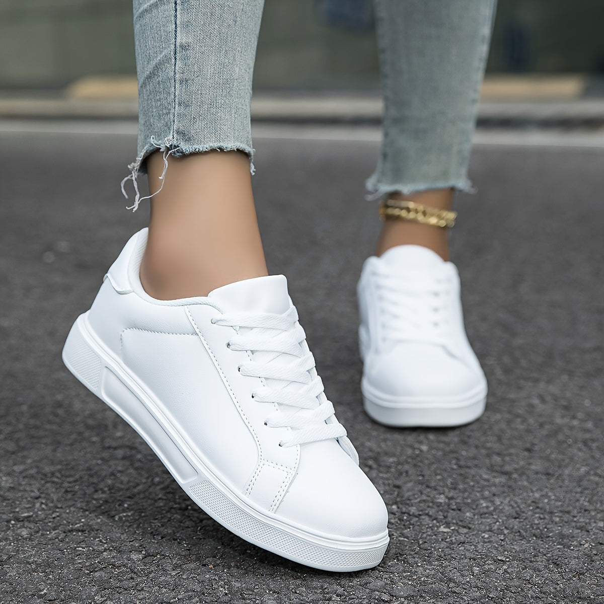 Orthopedische Witte Sneakers - Lisa