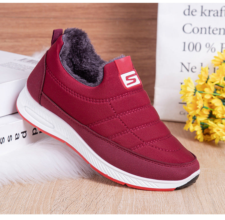 CozyStride: Elegante Winter Orthopedische Schoenen voor Dames - Waterdicht, Bontgevoerd & Houding-Corrigerend