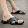 Orthopedische Zwarte Herenslippers - Felix