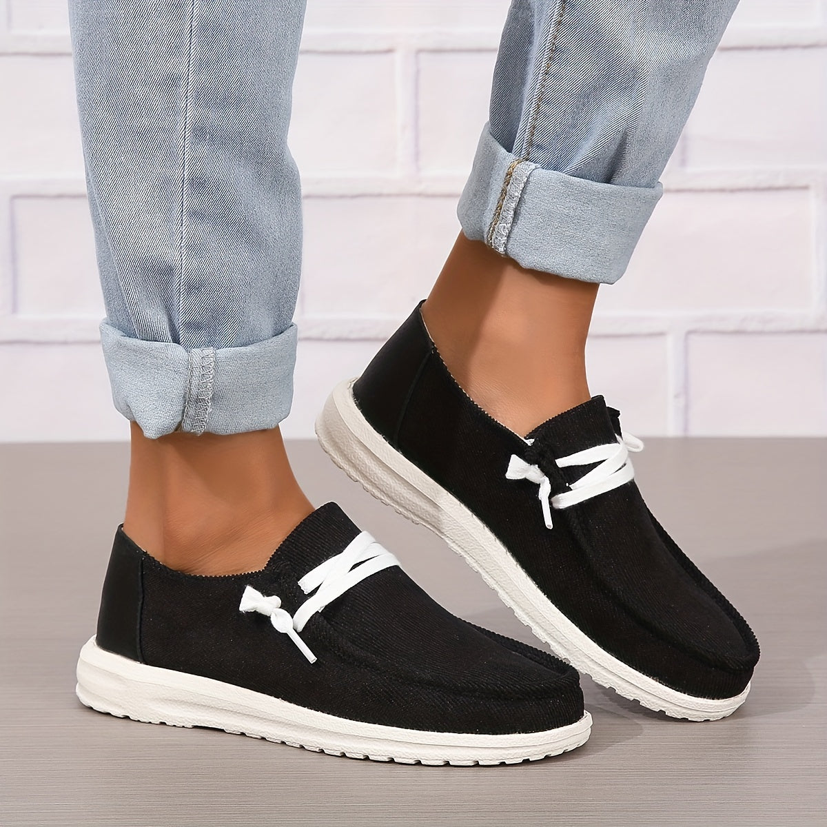 Orthopedische Grijze Comfort Loafers - Lisa