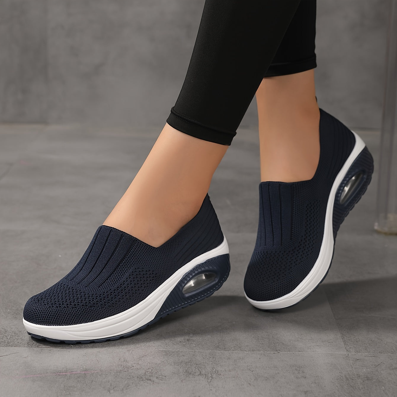 Orthopedische Luchtkussen Wandelschoenen Dames Blauw - Sophia