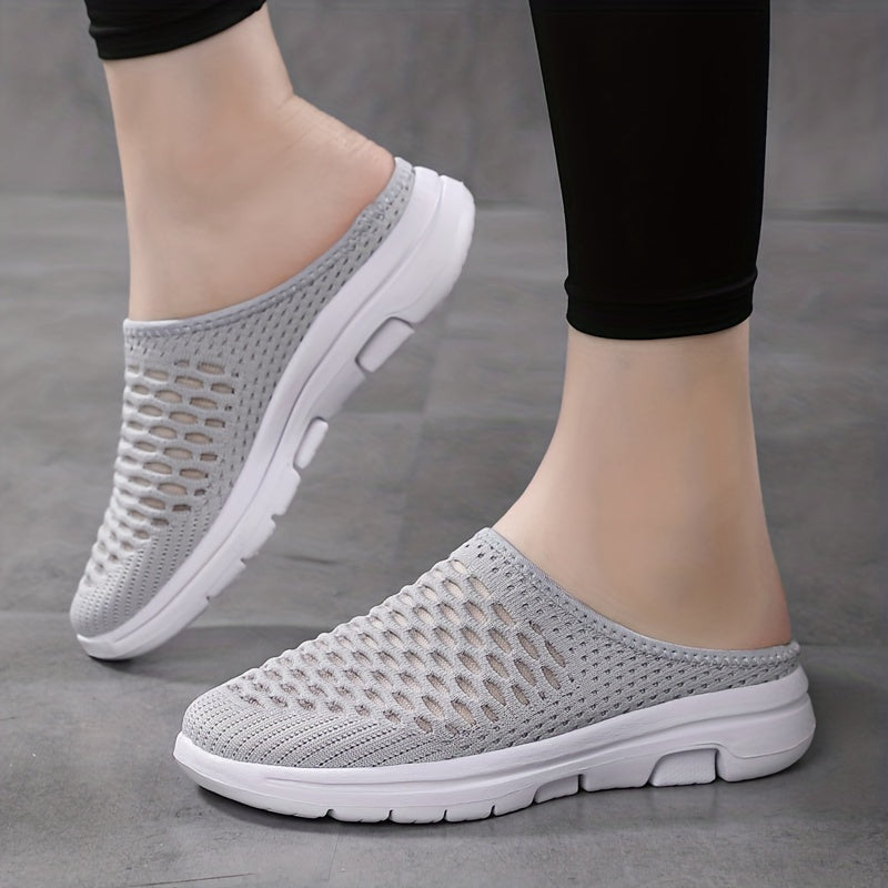 Orthopedische Zwarte Mesh Sneakers - Max