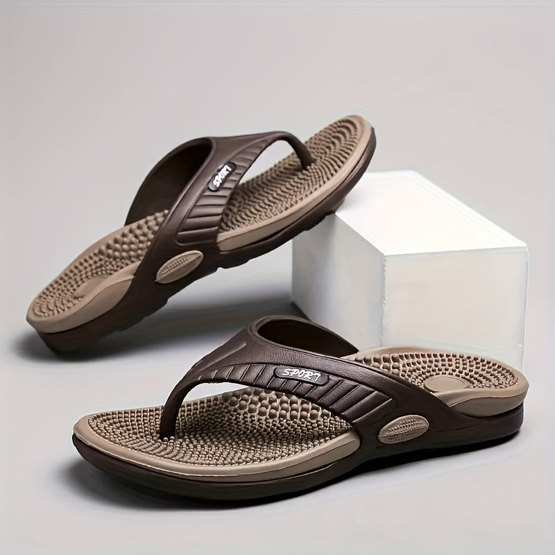 Orthopedische Bruine Slippers - Marco