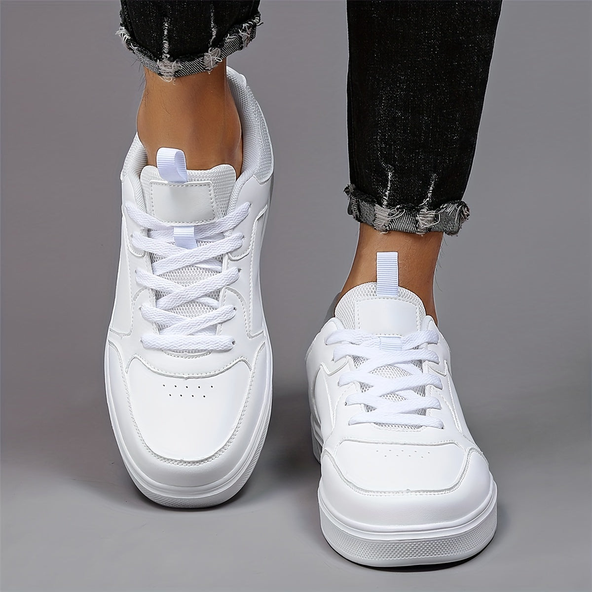 Orthopedische Witte Sneakers - David