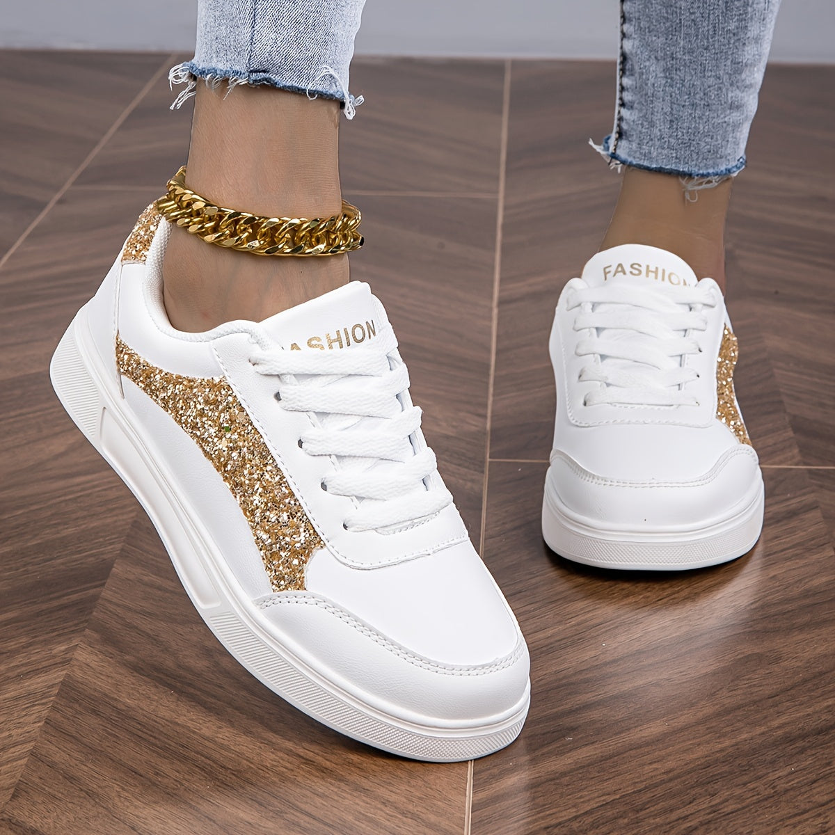 Orthopedische Witte Sneakers - Emma