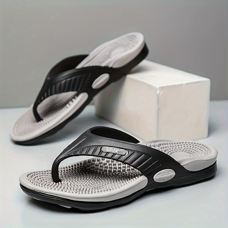 Orthopedische Grijze Heren Teenslippers - Lucas