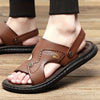 Orthopedische Comfortabele Bruine Sandalen - Erik