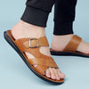 Orthopedische Bruine Slipper - Lucas