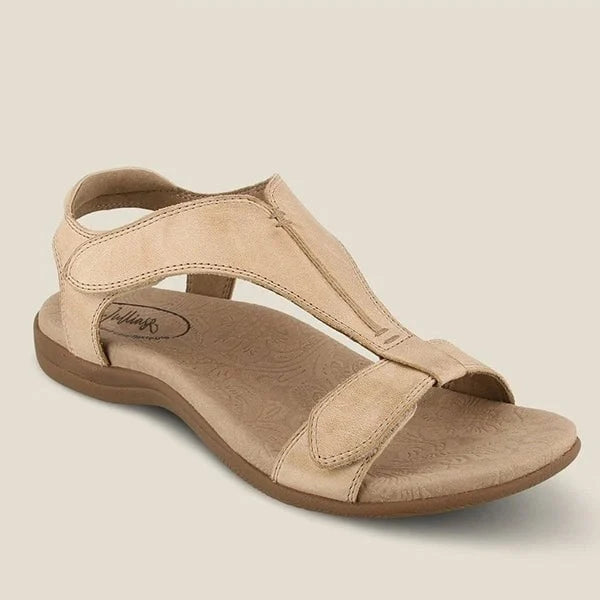 Mia - Orthopedische Comfortabele Gele Sandalen