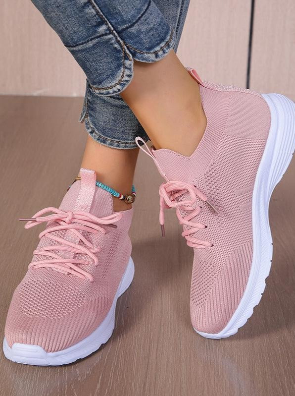 Sophia - Orthopedische roze sneakers