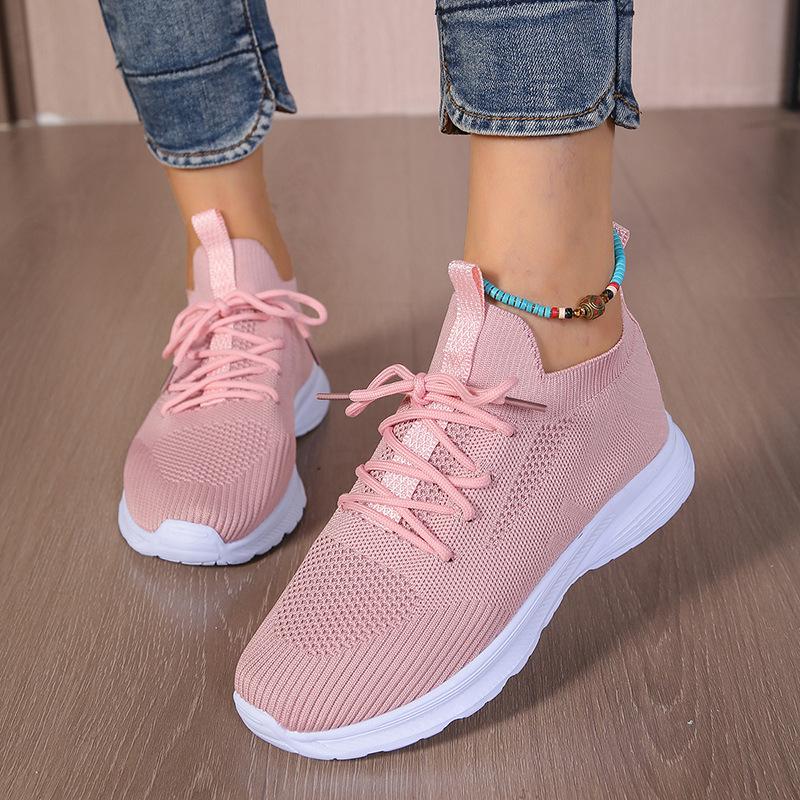 Sophia - Orthopedische roze sneakers