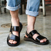 Orthopedische Zwarte Sandalen - David