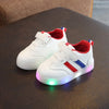 Finn - Orthopedische Witte LED-Sneakers