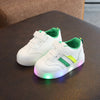 Finn - Orthopedische Witte LED-Sneakers